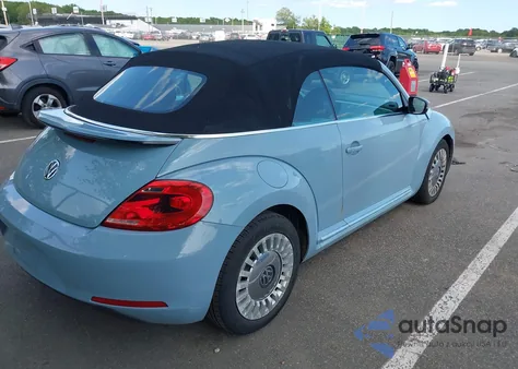 2013 Volkswagen Beetle 2.5L from USA, damaged, VIN 3VW5P7AT3DM831723